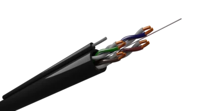 Кабель UTP 4x2x0,52 outdoor с тросом